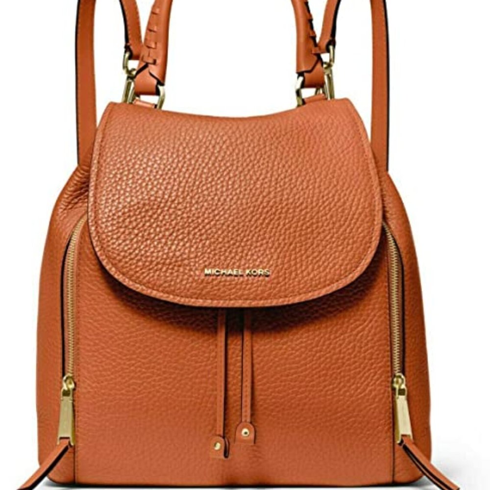 Michael Kors Viv Large Leather Backpack